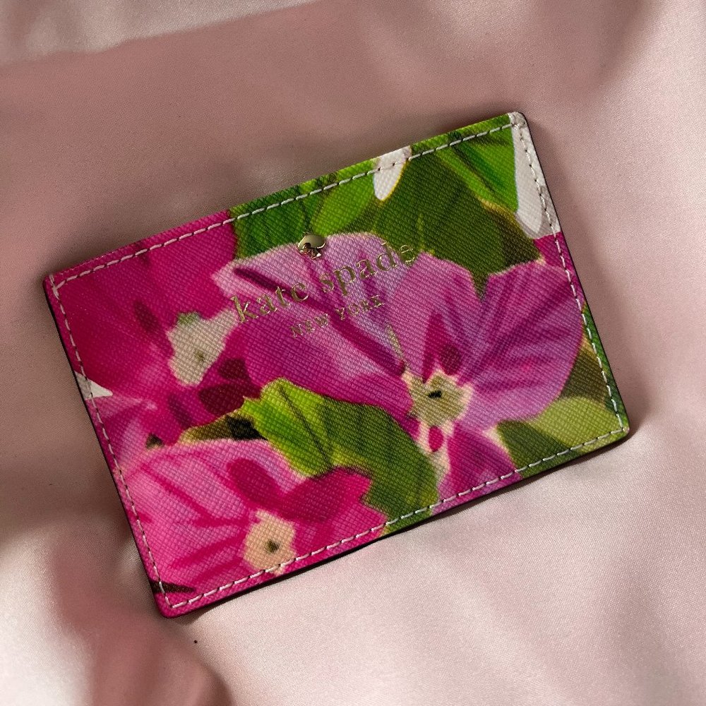 Kate Spade Floral Cardholder